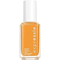 expressie, Quick-Dry Nail Polish, 8-Free Vegan, Golden Yellow, Don't Hate, Curate, 0.33 fl oz