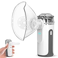 Portable Nebulizer - Handheld Nebulizer for Cough,Personal Cool Mist Steam Inhaler for Kids and Adult with 1 Set Accessories