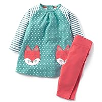 HOMAGIC2WE Toddler Baby Girls Clothing Set Cute Print Long Sleeve T Shirt And Pants 2pcs Outfits