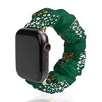 St Patricks Day Ireland Flag Stretch Watch Strap Compatible for IWatch with Design Pattern Prints