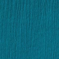 52'' Wide Island Breeze Gauze Teal Fabric by The Yard