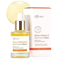 Power Vitamin C Intensive Serum with Snail Mucin - Hypoallergenic Skin Glow & Rejuvenating Face Ampoule - Improves Skin Tone & Troubles, 1.01 fl.oz.