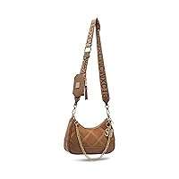 Steve Madden Bvital-n Pieced and Quilted Crossbody, Tan