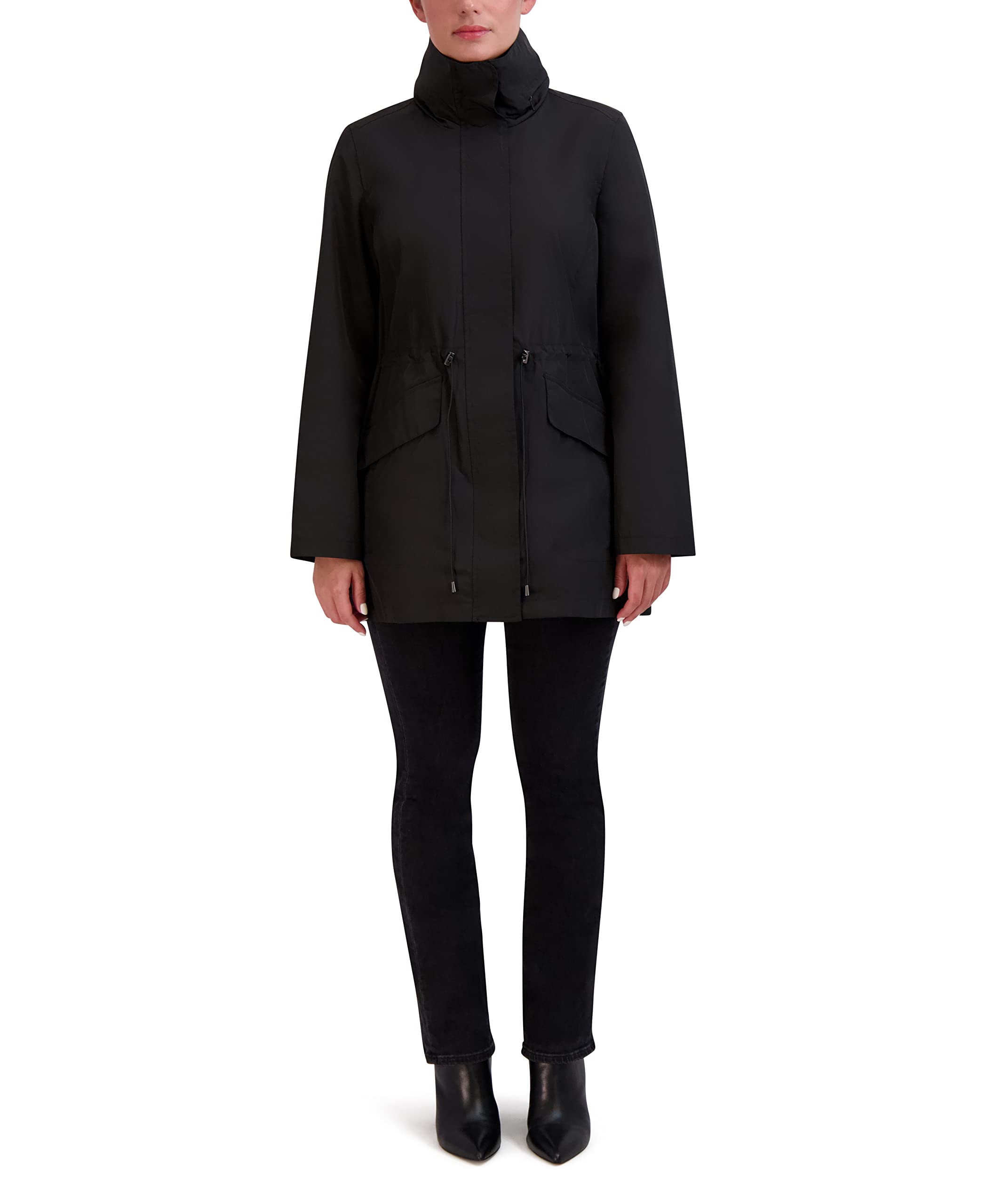 Cole Haan Women's Adjustable Unlined Packable Coat