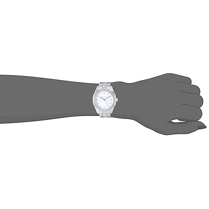 Caravelle by Bulova Sport Quartz Ladies Watch, Stainless Steel , Silver-Tone (Model: 43L212)