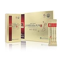 [Sam Ji Won] 6 Years Old Red Ginseng Concentrate Sticks 10ml*30 Sticks, Natural Energy Supplements for Men & Women, Immune Support, Support Circulation, Made in Korea