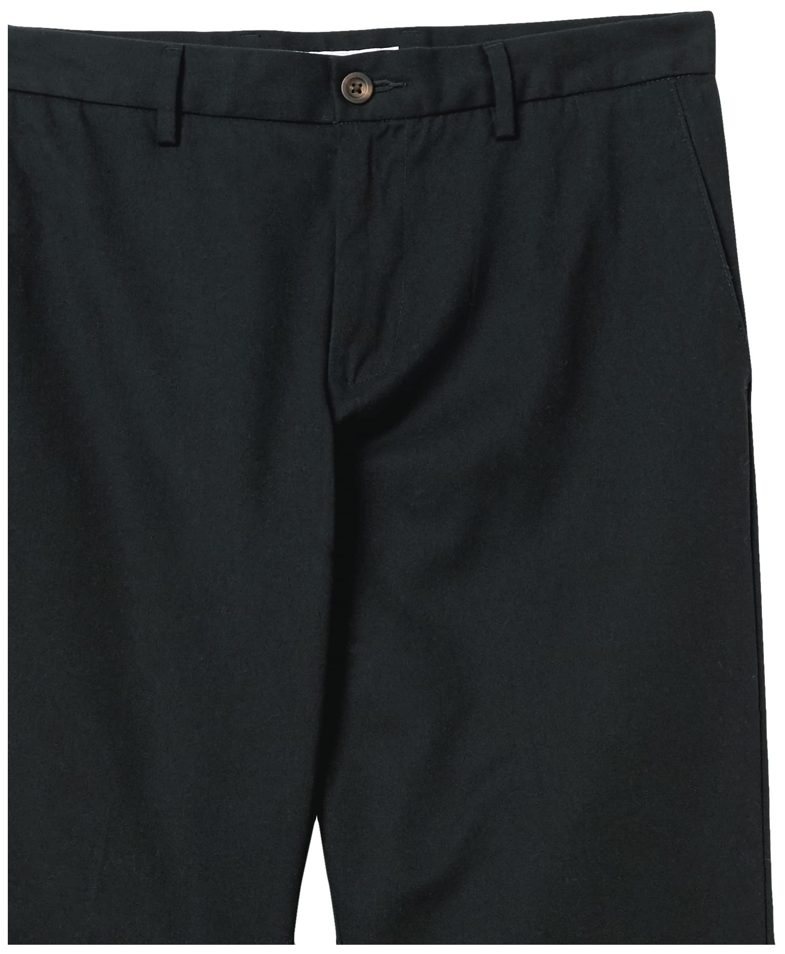 Amazon Essentials Men's Classic-Fit Wrinkle-Resistant Flat-Front Chino Pant (Available in Big & Tall), Black, 40W x 29L