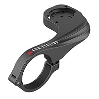 KOM Cycling Garmin Bike Mount with Black Finish from Garmin Edge Mount Designed for Garmin Edge 530 Plus and Other