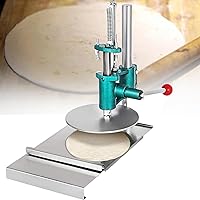 Manual Pizza Dough Roller Machine, Adjustable Arm Angle, Non-stick Pressure Plate, Labor-saving and High Efficiency, for Noodle Pizza Bread and Pasta 370W