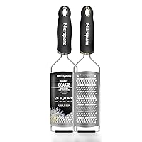 Microplane Gourmet Series Coarse Cheese Grater, 1 Count (Pack of 1), Silver