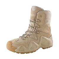 Men High Tube Outdoor Climbing Hunting Shoes, Army Fans Training Hiking Non-Slip Leather Wearproof Tactical Boots