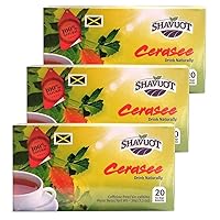 Shavuot Jamaican Cerasee Tea 20 Tea Bags (Pack of 3)