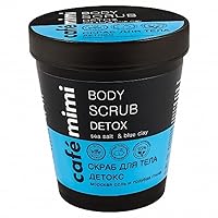 Natural cosmetics Detox body scrub (sea salt and blue clay) 330 gr 4627090993799