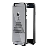 DEATHLY HALLOWS SYMBOL PATTERN, TRIANGLE DESIGN CHROME SERIES CASE IN TITANIUM BLACK FOR IPHONE 6/6S