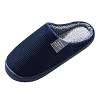 Mens Soft Slippers Flop Plush For Men Slippers House Slip Shoes Slippers Mens Warm Soft On Flip Men's 66 Slippers Men