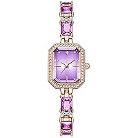 ADSBIAOYE Women's Watches Luxury Square Vintage Diamond Dress Watch Fashion Women's Crystal Bracelet Waterproof Quartz Wrist Watch