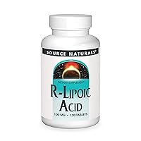 Source Naturals R-Lipoic Acid 100mg, 120 Tablets