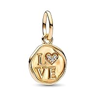 925 Sterling Silver Glittering Infinity Heart Charm Pendant Angel, Queen, Compass, Clown Doll Pendant For Women Newly Married Bracelet Necklace