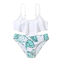 Swimming Suite Girls Ruffles Swimwear Outfits Infant Hollow Bikini Summer Kids Swimsuit Bathing Suits for Girls Bikinis