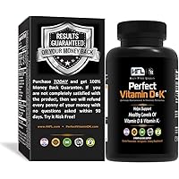 Perfect Vitamin D&K™ by Dr. Sam Robbins | Vitamin D3 & K2 (MenaQ7® MK-7) | 3 Month Supply | 2X Absorbable | Vegan, Plant-Based, Micro-Encapsulated.