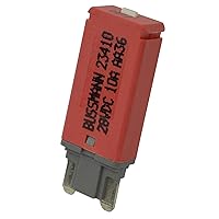 Bussmann CB234-10 Type III Low Profile ATM Footprint Automotive Circuit Breaker (10 Amp (Red)), 1 Pack