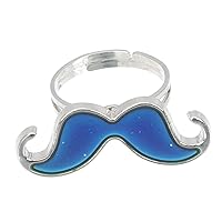 ERINGOGO Beard Color Changing Ring Rings for Women Kid Mood Rings for Girls Adjustable Mood Rings Mood Ring for Women Adjustable Rings for Girls Jewelry Child European and American Epoxy