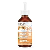 BIORAY Infant NDF Colic Relief - 1 fl oz - 11-Strain Probiotic Lysate - Ease Discomfort in the Stomach, GI Tract & Colon - Non-GMO, Vegetarian, Gluten Free - Approx. 30 Servings