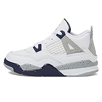 Jordan Jordan 4 Retro (Infant/Toddler) White/Midnight Navy/Light Smoke Grey 9 Toddler M