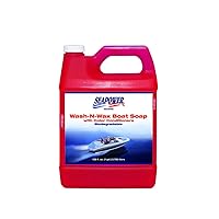 TR Industries SWS-128 Seapower Marine Wash-N-Wax Boat Soap - Biodegradeable -1 Gallon