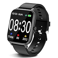 Choiknbo Smartwatch for Men and Women, Fitness Watch with Calls, 1.69 Inches Smart Watch Monitor for Android/iOS, 24H Heart Rate Monitor