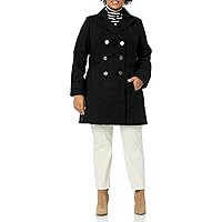 EVANS Women's Plus Size Coat Military