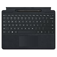 Signature Keyboard with Slim Pen 2 for Surface Pro 8, 9 and X, Black