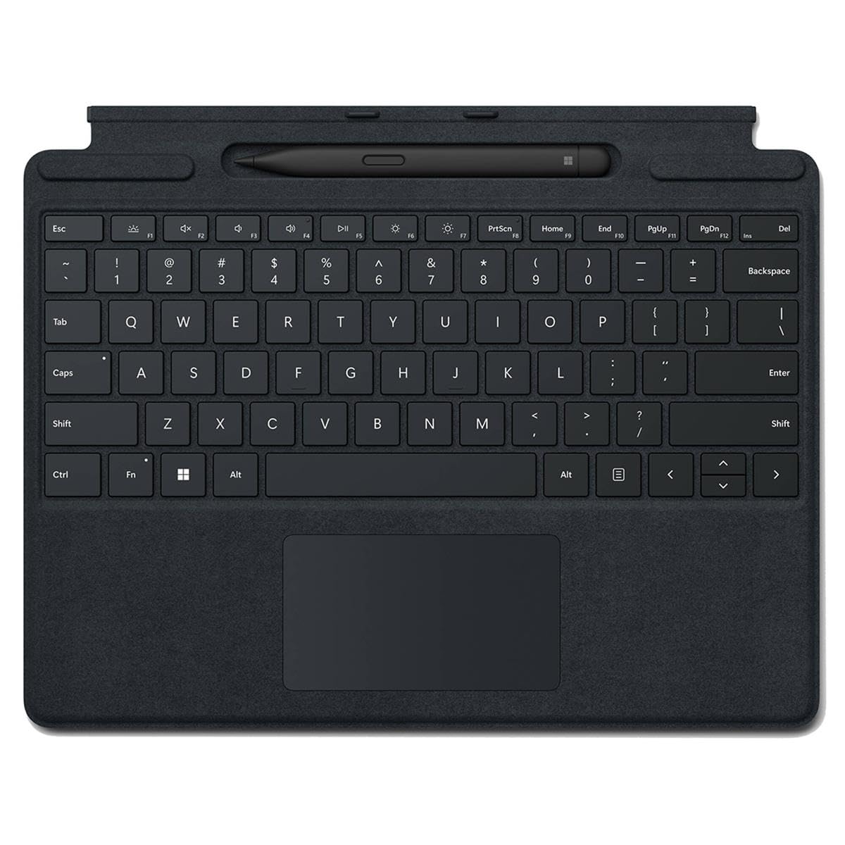 Microsoft Signature Keyboard with Slim Pen 2 for Surface Pro 8, 9 and X, Black