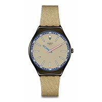 Swatch Unisex Casual BeigeWatch Stainless Steel Quartz Sunbaked Sandstone