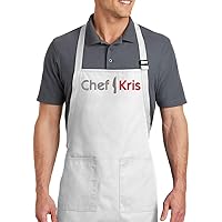 Personalized Embroidered Chef Apron with Custom Name A Premium Quality Gift for Men and Women