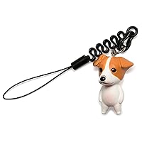 Pet Lovers MA-3301 Dog Breed, Vol. 1, Jack Russell Terrier, White Tan, Petite Cord, Pine Needle Cord, Strap