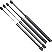 SCITOO 4365 Lift Supports Fit for Jeep Liberty 2002-2007 Front Rear Left & Right Window Glass+Hood Shock Struts 4pcs