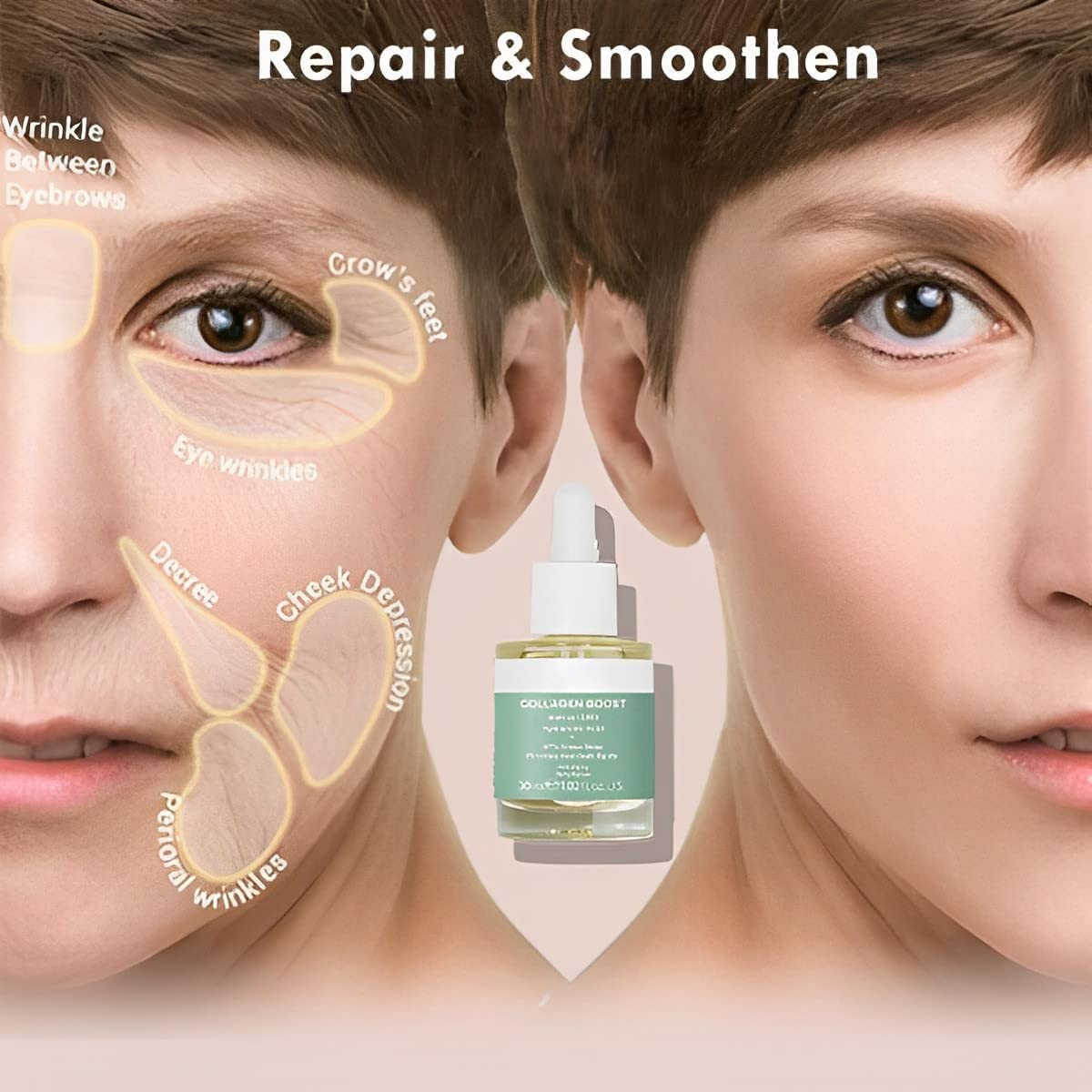 Advanced Collagen Boost Anti Aging Serum Suitable for all skin types