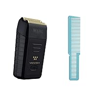 Wahl Professional 5 Star Vanish Shaver & Wahl Professional Large Styling Aqua Comb Bundle