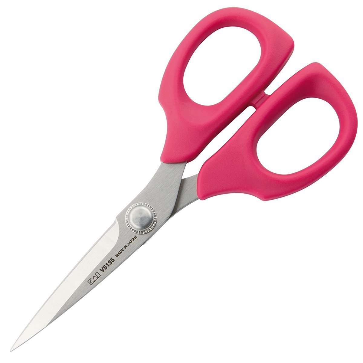 kai V5135P V5000 Edition Multi-Purpose Scissors with Protective Cap 13.5 cm Pink