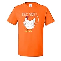 Guess What Chicken Butt Funny Graphic Mens T-Shirts