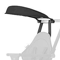 Drift Rider Stroller Canopy, Sturdy Design, Quality Fabric, Easily Attachable,Sun Protection in Black
