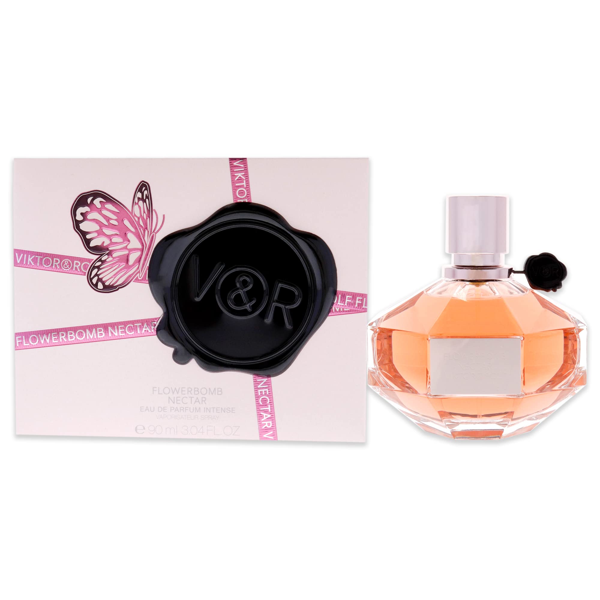 Viktor & Rolf Flower Bomb Nectar Intense for Women Eau De Parfum, 3.04 Fl Oz