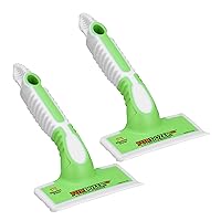 FurDozer X6 Pet Hair Remover & Auto Detailing Tool - Cat & Dog Hair Remover for Carpets, Car Interiors, Couches, Bedding, & Pet Furniture - Reusable Pet Hair Removal Tool for Fur & Lint (2-Pack)