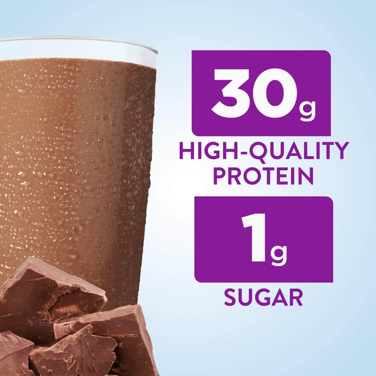 Ensure Max Protein Nutrition Shake with 30g of Protein & Max High Protein Nutrition Shake Milk with 30g of Protein 1g of Sugar, Chocolate w/Caffeine, 11 Fl Oz (Pack of 12)