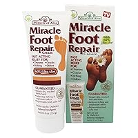Miracle Foot Repair Cream W 60% Ultra Aloe 8 Ounce (Pack of 1)
