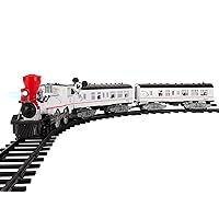 Lionel Disney100 Celebration Ready-to-Play Battery Powered Model Train Set with Remote, White, Black, Red, Large