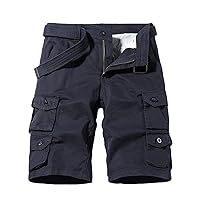 Men's Summer Hiking Shorts Stretch Cargo Lightweight Work Outdoor Shorts Multi Pockets for Camping Travel Fishing