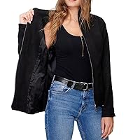 Women’s Suede Leather Jacket Modern Stylish Trendy Winter Wear Coat