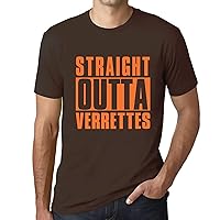 Men's Graphic T-Shirt Straight Outta Verrettes Eco-Friendly Limited Edition Short Sleeve Tee-Shirt Vintage